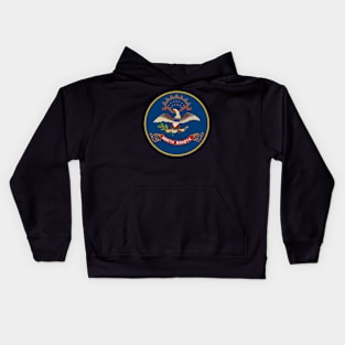 North Dakota Coat of Arms Kids Hoodie